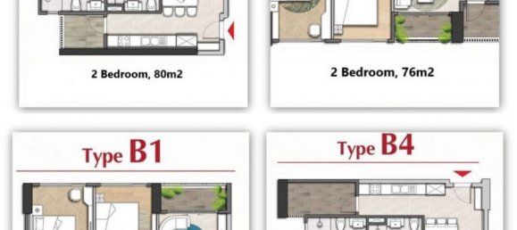 2 Schlafzimmer Wohnung in Phu My Hung The Aurora, District 7, Vietnam, Nr. 20203 8