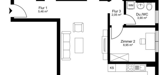 2 غرف نوم شقة في Ebersberg, Germany رقم 269467 7