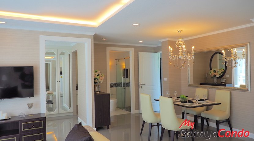 Apartamento com 2 quartos em condomínio em Pattaya, Thailand N.º 3110