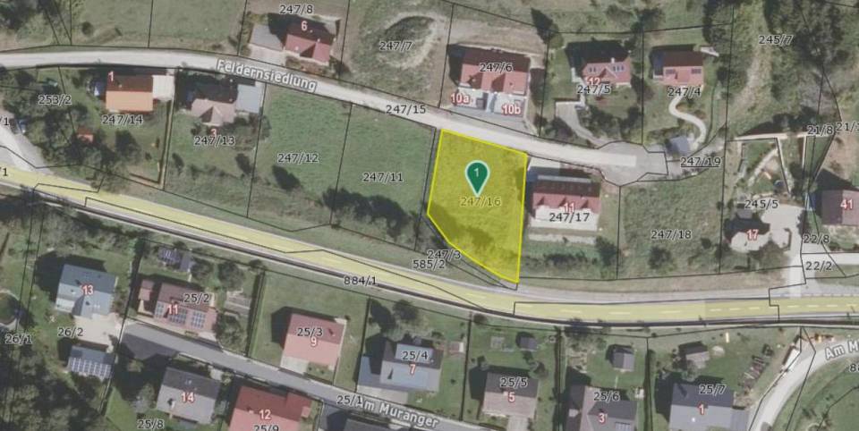 975m² Land in Murau, Austria No. 78791