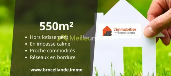 Grundstück in Guer, France 550m², Nr. 324055 2