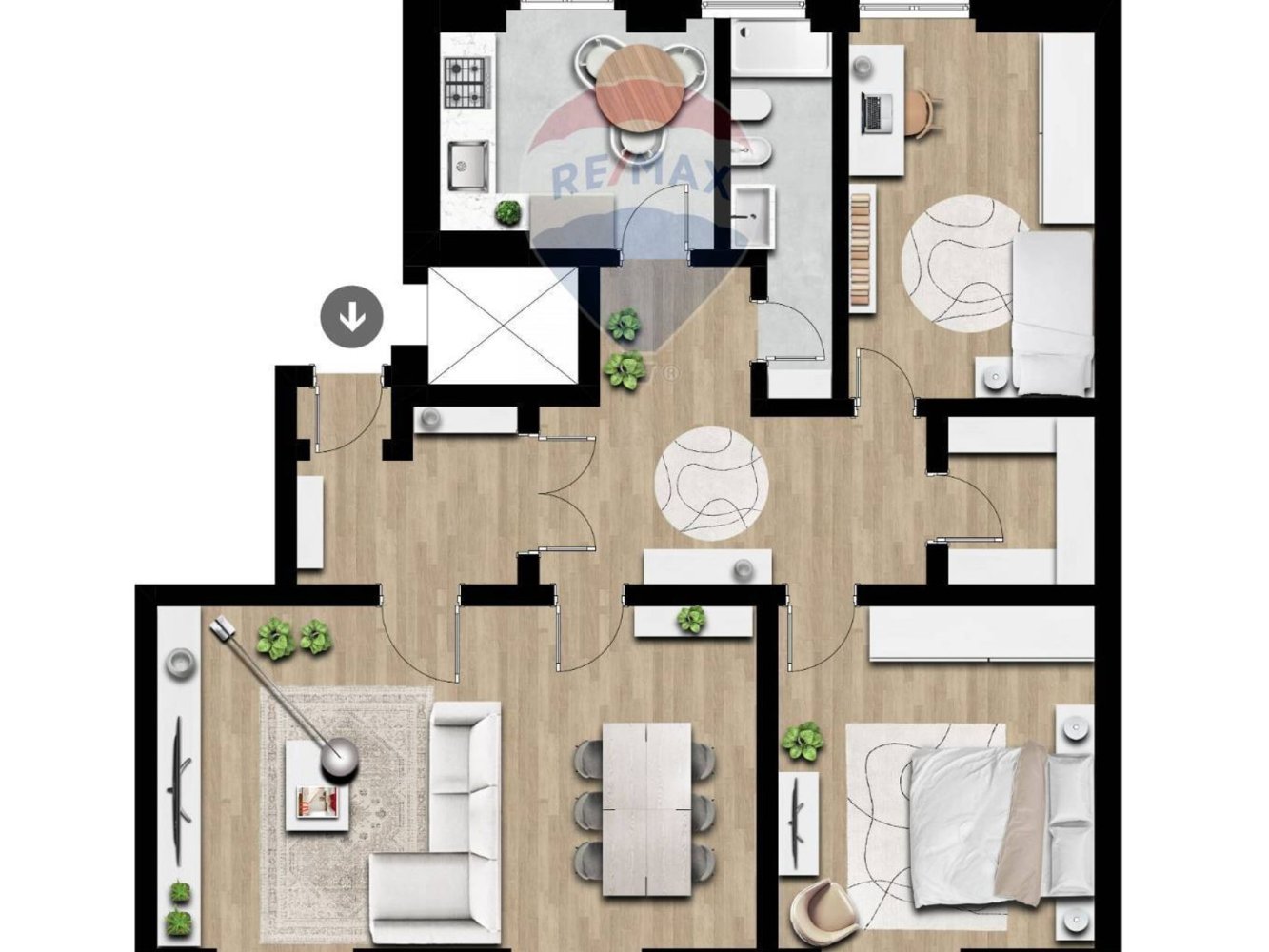 2 chambres Appartement à Bergamo, Italy No. 352705