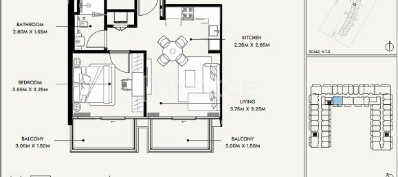 2 dormitorios apartamento en venta en Jebel Ali, Dubai, UAE № 114618 14