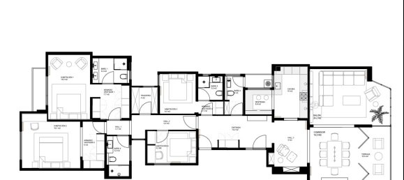 Apartamento T4 em Barcelona, Spain N.º 22484 16