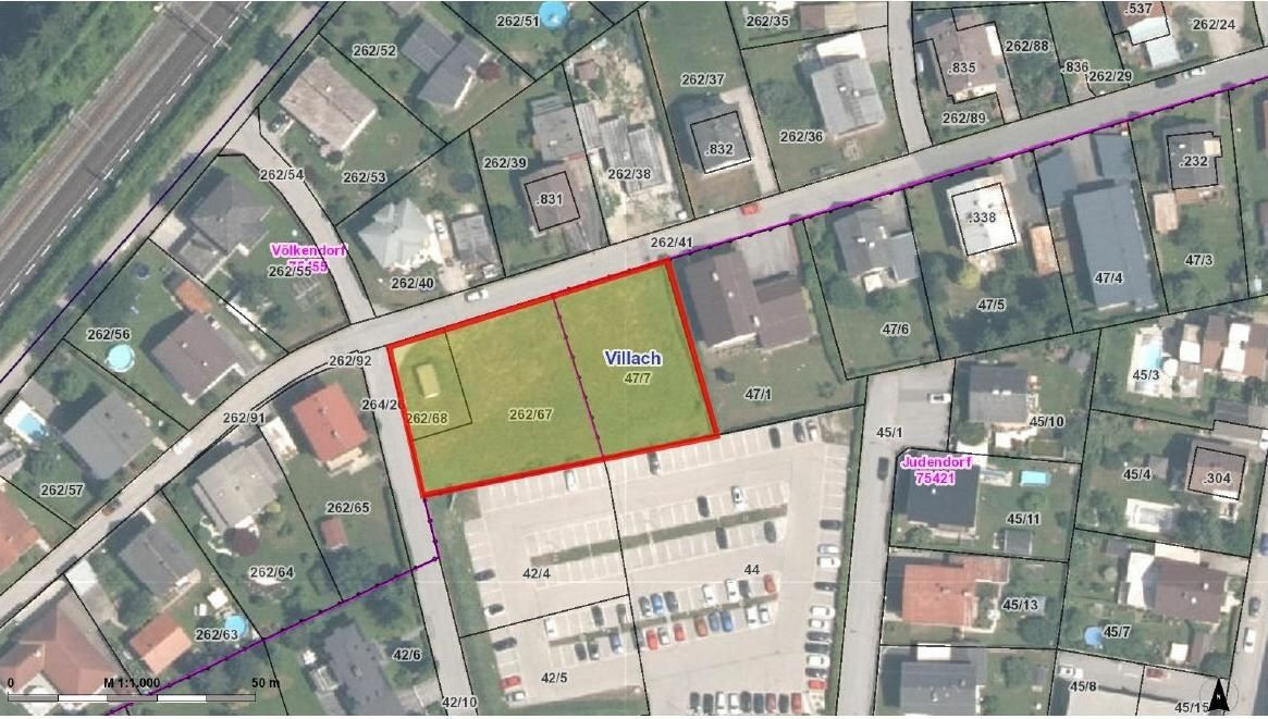 1613m² Land in Villach, Austria No. 116554