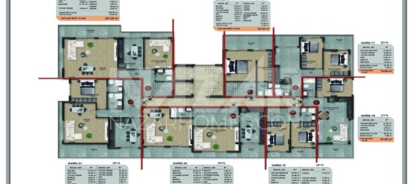 Apartamento 1+1 em Alanya, Turkey N.º 14386 30