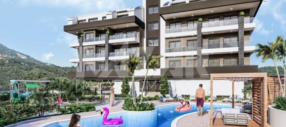 Apartamento 1+1 em Alanya, Turkey N.º 14386 6