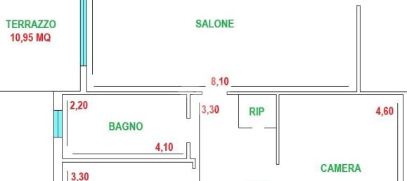2 bedrooms Apartment in Aprilia, Italy No. 329441 2
