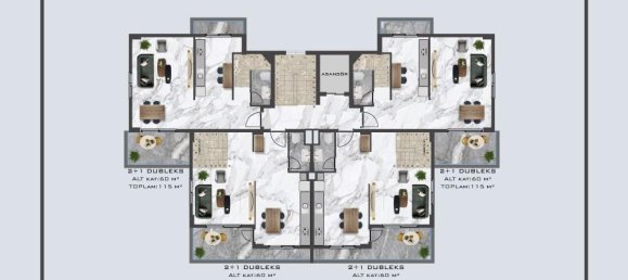 2 rooms Penthouse in Alanya, Turkey No. 29922 8