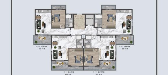 2 rooms Penthouse in Alanya, Turkey No. 29922 9