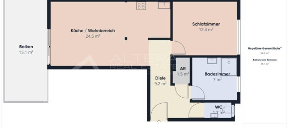 2-Zimmer Wohnung in Lieboch, Austria, Nr. 240045 20