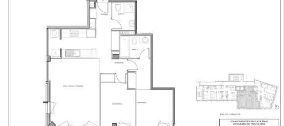 Apartamento de 2 dormitorios en Ciudad Vieja, Spain No. 153225 40