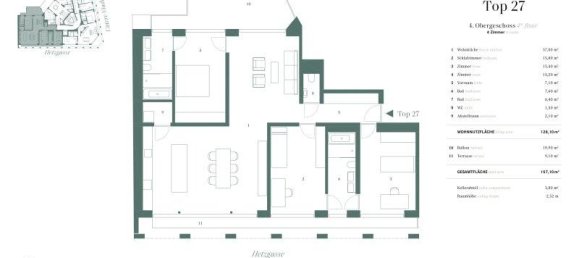 4 rooms Apartment in Vienna, Austria No. 154270 13