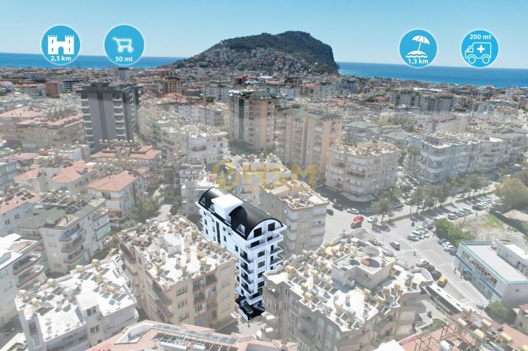 Apartment 1+1 in Alanya, Turkey No. 4217