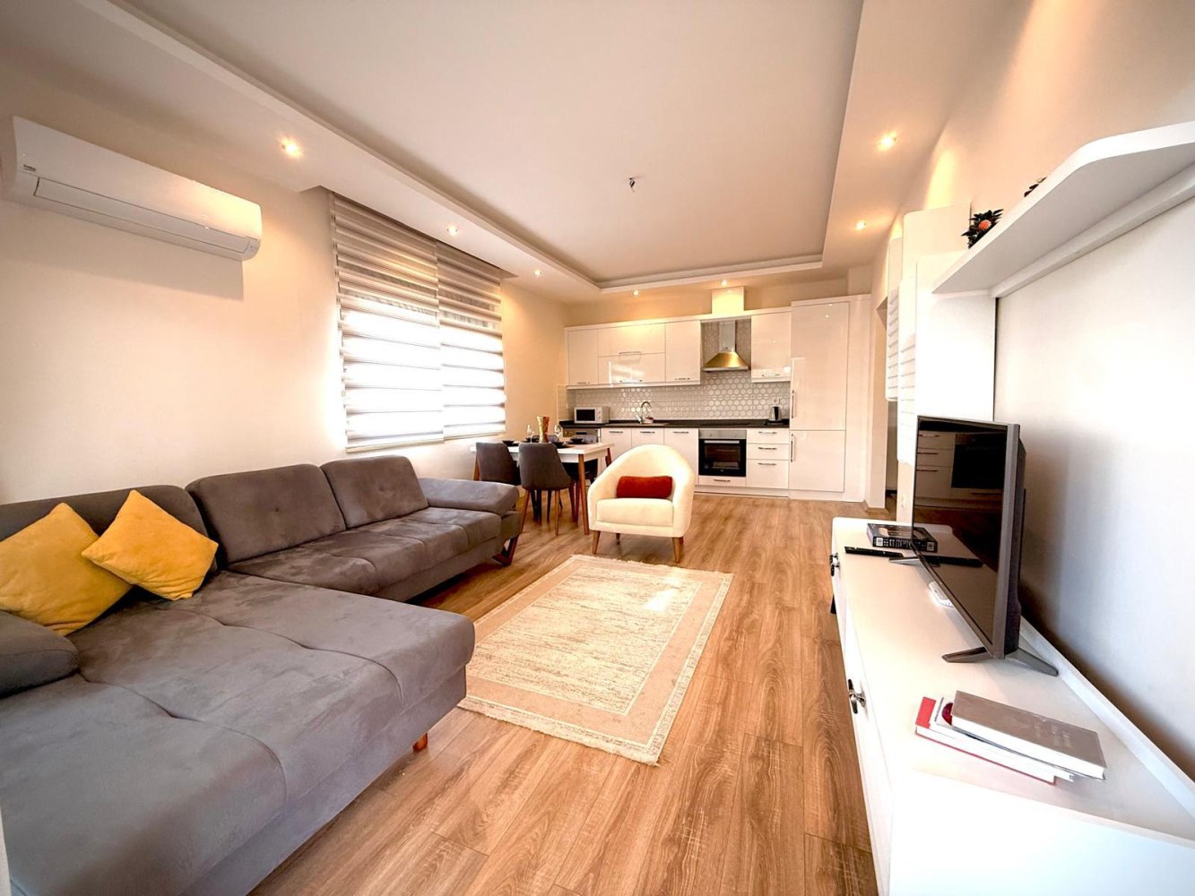 Квартира 1+1 в Аланья, Турция № 52741