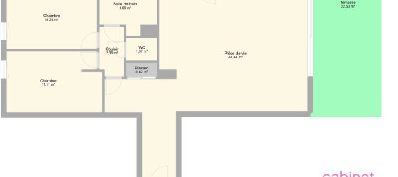 2 Schlafzimmer Wohnung in Nancy, France, Nr. 40952 22