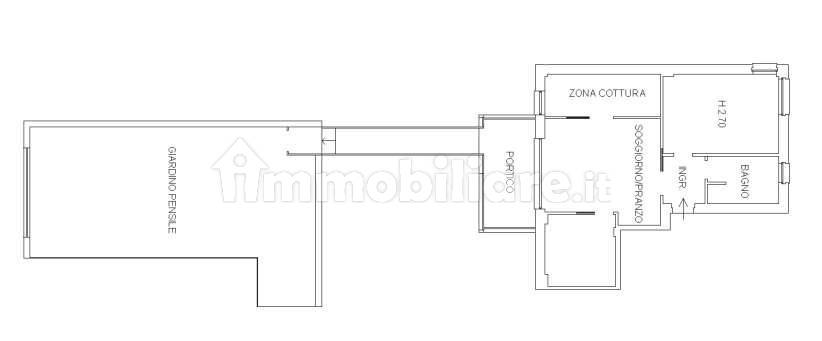Квартира с 2 спальнями в Луино, Италия № 187532