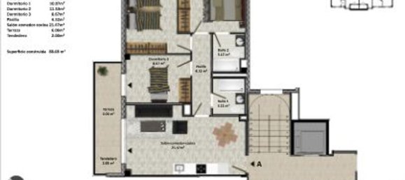 3 Schlafzimmer Wohnung in Cantabria, Spain, Nr. 170792 5