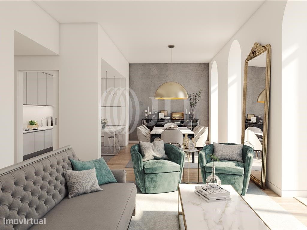 Dúplex de 2 dormitorios en Lisbon, Portugal No. 92053