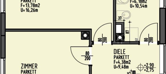 3 rooms Duplex in Salzburg, Austria No. 227998 6