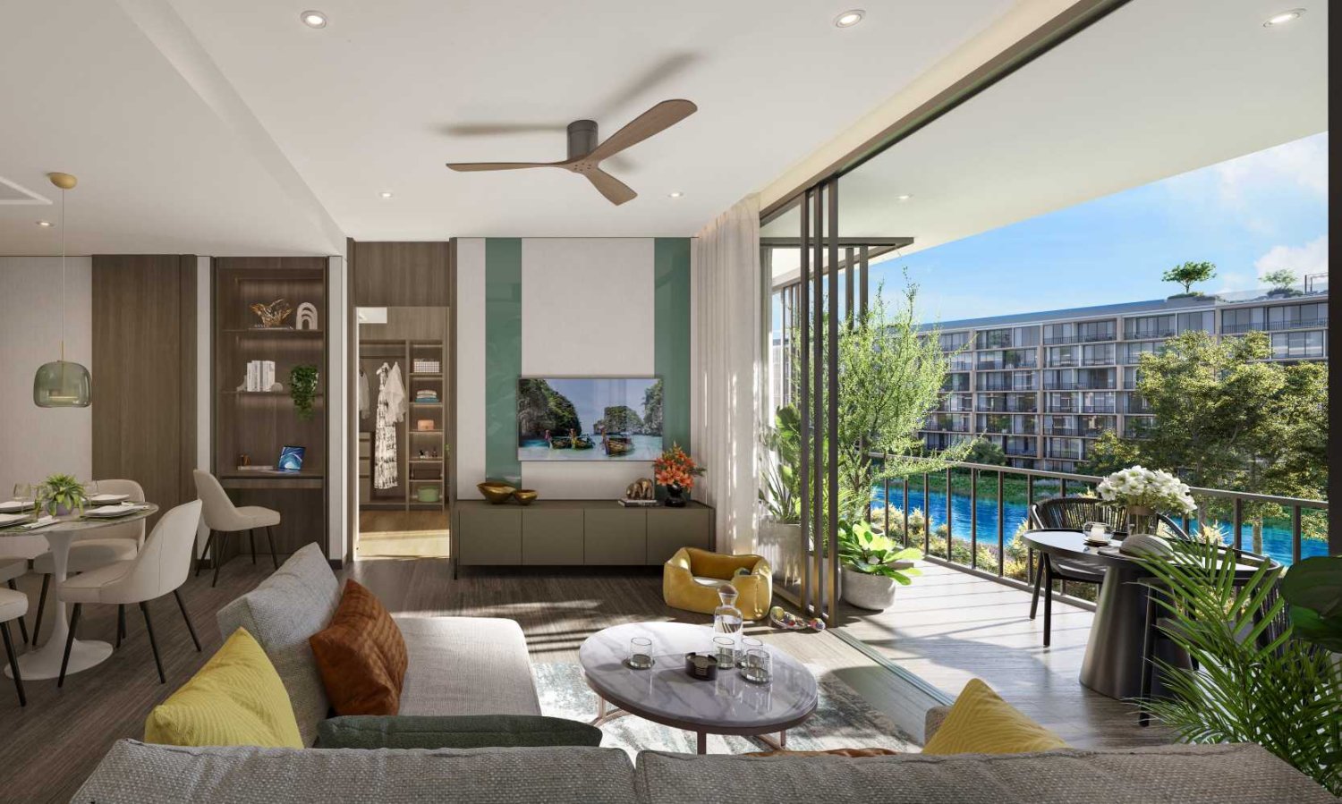1 chambre condominium à vendre à Bang Tao, Phuket, Southern Thailand, Thailand № 79937
