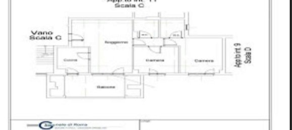 3 rooms Apartment in Rome, Italy No. 218927 21