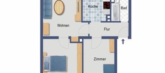 Apartamento de 3 divisões em Bochum, Germany N.º 6580 3
