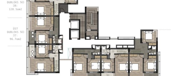 Appartement 1+1 à Avsallar, Turkey No. 30464 15