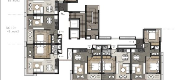 Appartement 1+1 à Avsallar, Turkey No. 30464 16