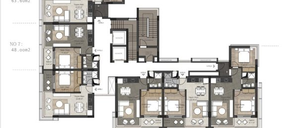 Appartement 1+1 à Avsallar, Turkey No. 30464 18