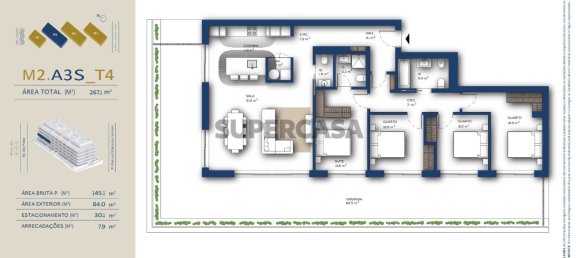 4 bedrooms Apartment in Vila Nova de Gaia, Portugal No. 160828 8