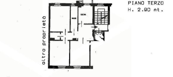 Apartamento de 3 divisões em Milan, Italy N.º 241225 2