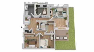 3 chambres Appartement à St. Johann in Tirol, Austria No. 230824