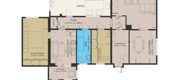 Бунгало с 2 спальнями в Ваймарер-Ланд, Германия № 137860 6