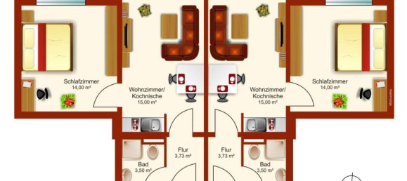 1 bedroom Apartment in Dresden, Germany No. 356789 2