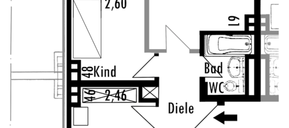 3 rooms Apartment in Cologne, Germany No. 217858 10