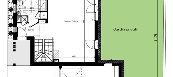 Casa de 3 dormitorios en Decines-Charpieu, France No. 181879 2