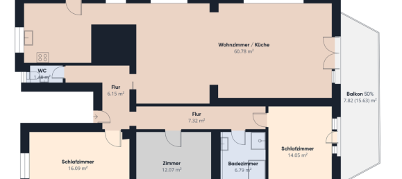 Квартира с 3 спальнями в Ортенау, Германия № 284955 22