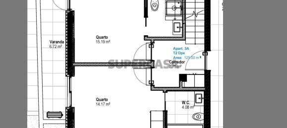 Дуплекс с 2 спальнями в Авейру, Португалия № 154596 9