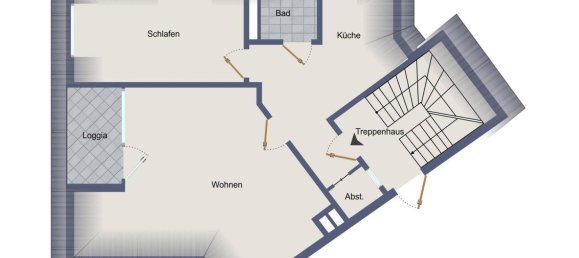 2غرفة شقة في Stuttgart, Germany رقم 342945 11
