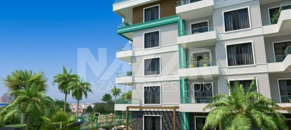 Квартира 1+1 в Аланья, Турция № 14345 6