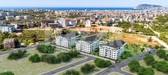 Квартира 1+1 в Аланья, Турция № 14345 10