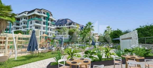 Квартира 1+1 в Аланья, Турция № 14345 8