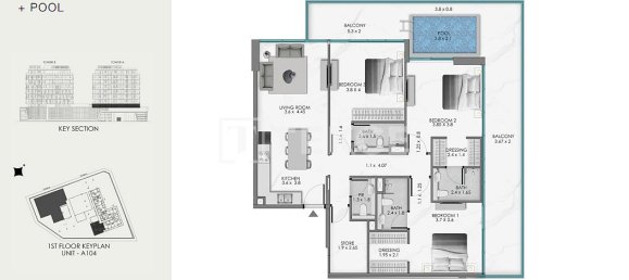 2 chambres Appartement à Dubai, UAE No. 110770 30