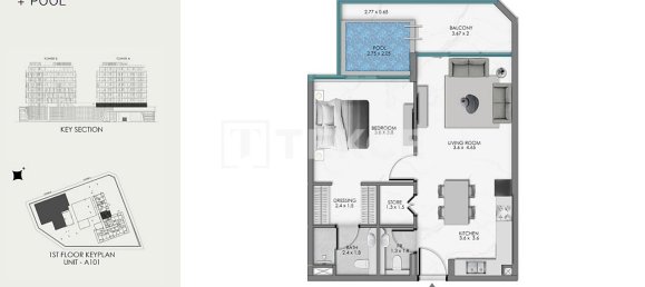 2 chambres Appartement à Dubai, UAE No. 110770 27