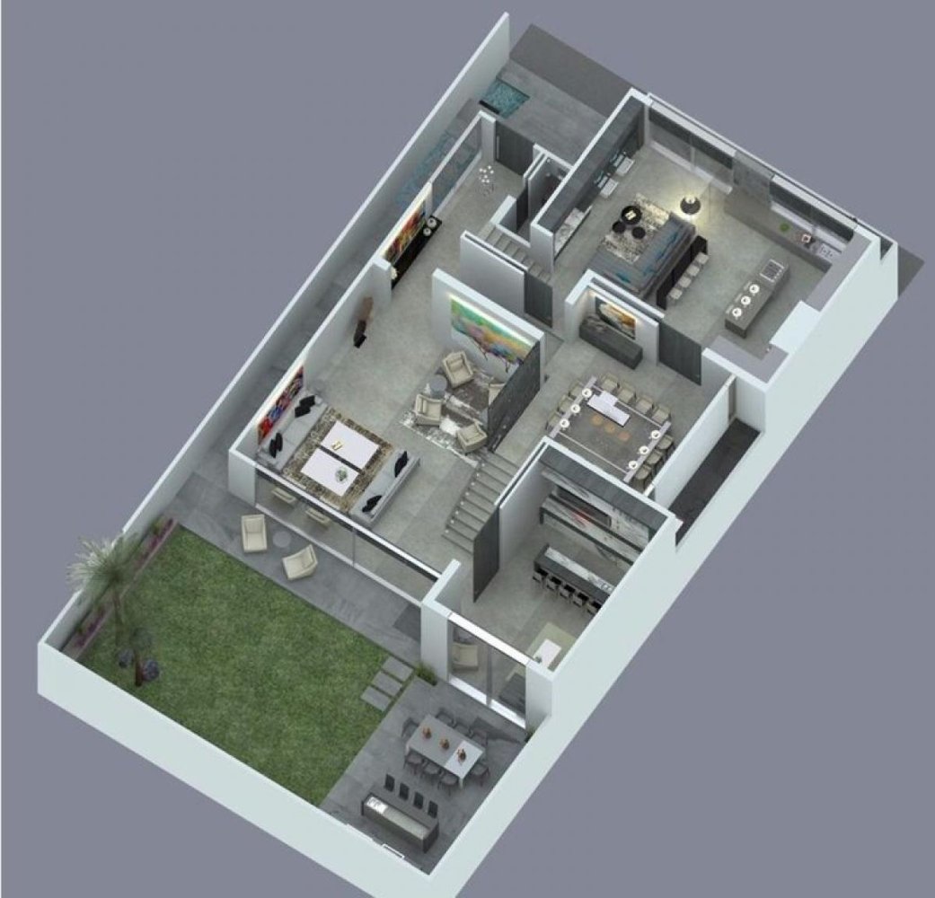 Дом с 3 спальнями в Нуэво Леон, Мексика № 187967