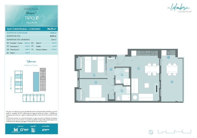 2 chambres Appartement à Canet d'En Berenguer, Spain No. 286008