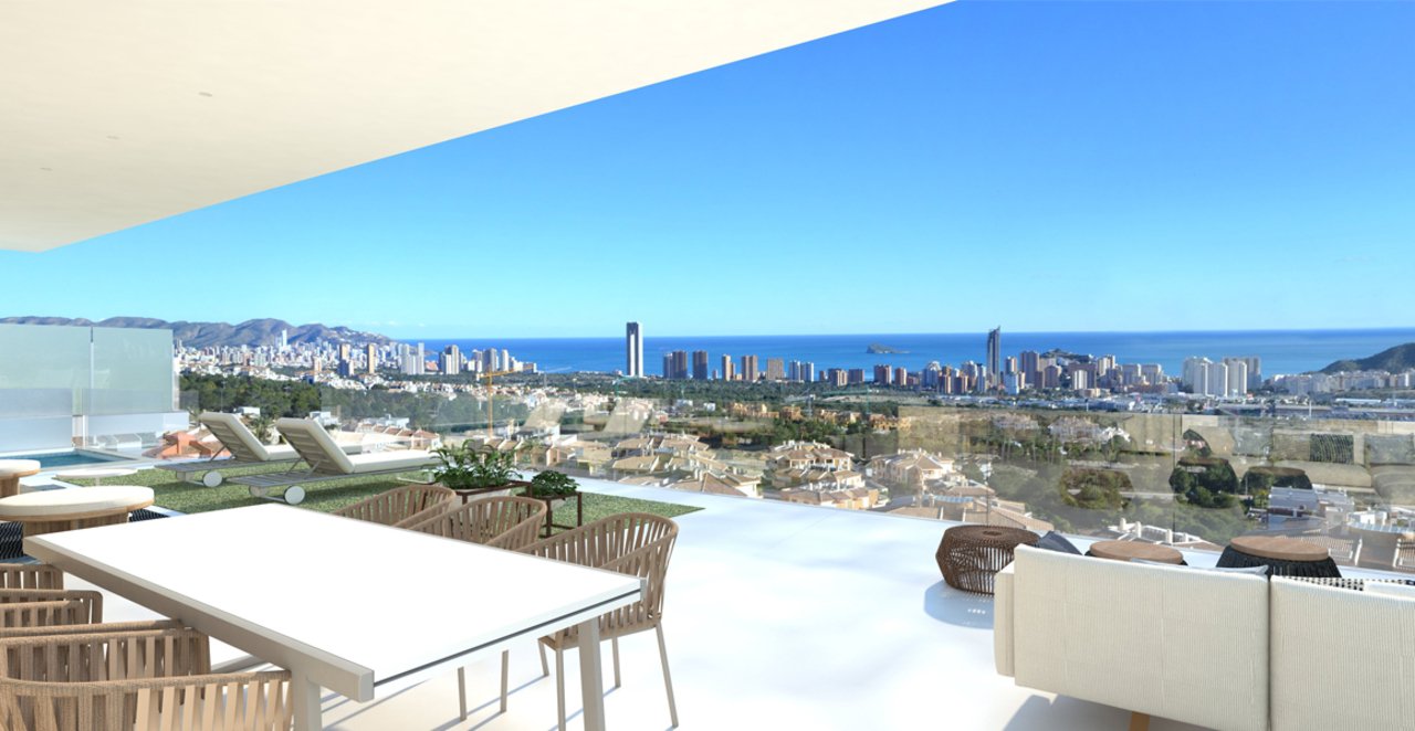 4 غرف نوم فيلا في Finestrat, Spain رقم 2540