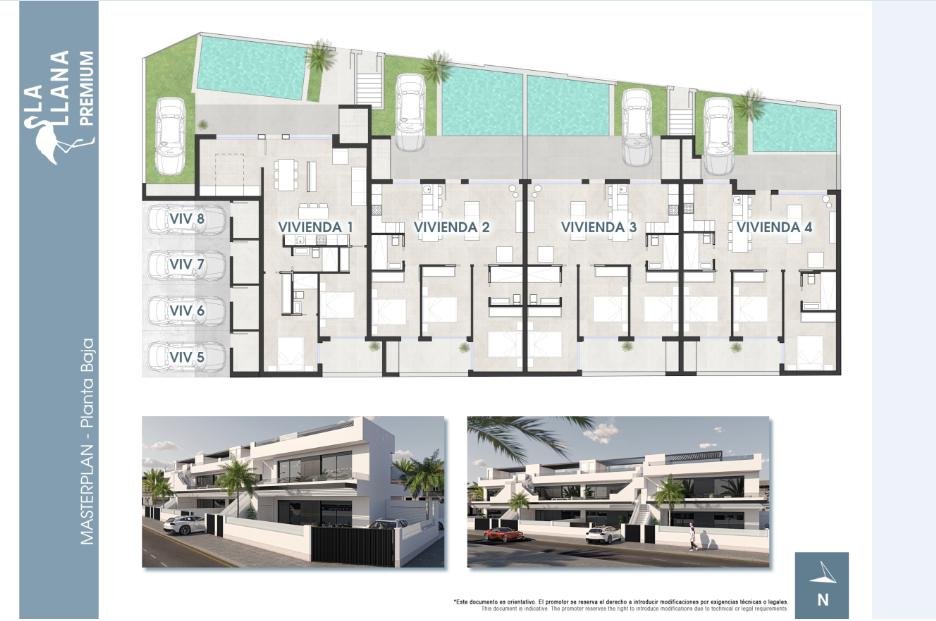 3 bedrooms Bungalow in San Pedro del Pinatar, Spain No. 285610