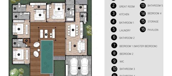 4 bedrooms House in Ko Samui, Thailand No. 26471 3